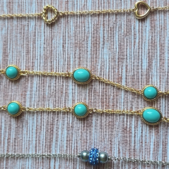 MONET BRAND WOMEN'S FASHION JEWELRY BUNDLE OF 4 LONG NECKLACES - Picture 4 of 14